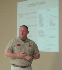 Brian Bardsley Teaching Emergency Medical Response to Trauma Injuries Course - Provo, Utah