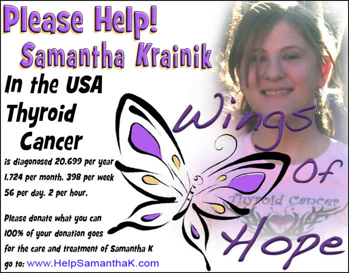 Something Special for Samantha Benefit - Help Samantaha Krainik