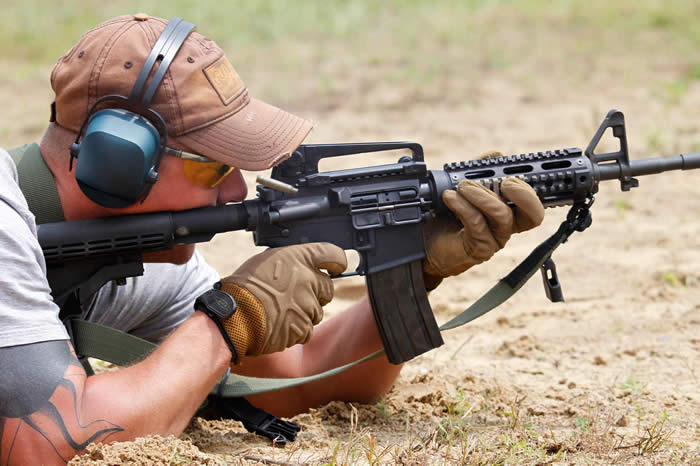 2-day Advanced Tactical Rifle Course - Speed Prone Shooting Drill