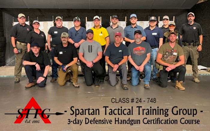 3-day Defensive Handgun Certification Course at the Alpha Range in McHenry, Illinois